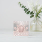 D'appel Carte de rendez-vous Electrolyse Rose Parties scin (Debout devant)