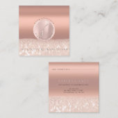 D'appel Carte de rendez-vous Electrolyse Rose Parties scin (Devant / Derrière)