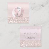 D'appel Carte de rendez-vous Electrolyse Rose Parties scin (Devant / Derrière)