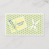 D'appel Carte de rendez-vous Floral Hair Stylist (Devant)