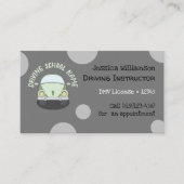 D'appel Carte de rendez-vous Gris de l'instructeur de cond (Devant)