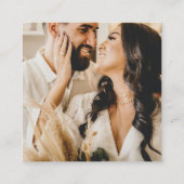 D'appel Carte de réponse Rsvp du code QR en ligne (Dos)