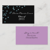 D'appel Carte de représentant d'obtention du diplôme de (Devant / Derrière)