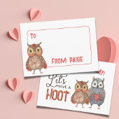 D'appel Carte de Saint-Valentin pour la classe avec des hi