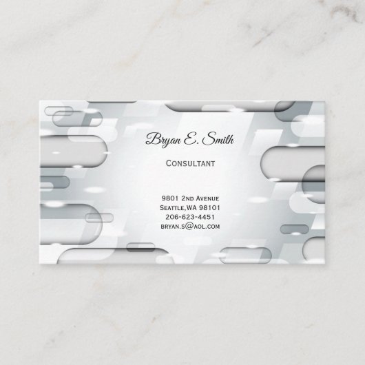 D'appel Carte de visite (Devant)