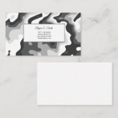 D'appel Carte de visite (Devant / Derrière)