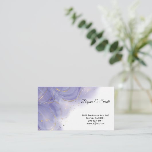 D'appel Carte de visite (Debout devant)