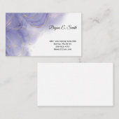 D'appel Carte de visite (Devant / Derrière)