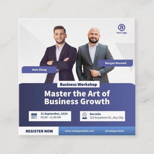 D'appel Carte de visite (Devant)