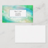 D'appel Carte de visite (Devant / Derrière)