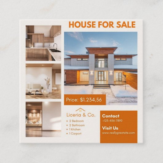 D'appel Carte de visite (Devant)