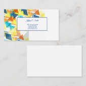 D'appel Carte de visite (Devant / Derrière)