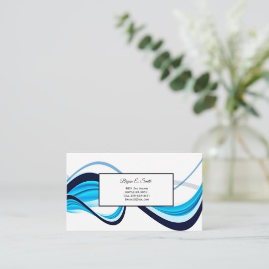 D'appel Carte de visite (Debout devant)