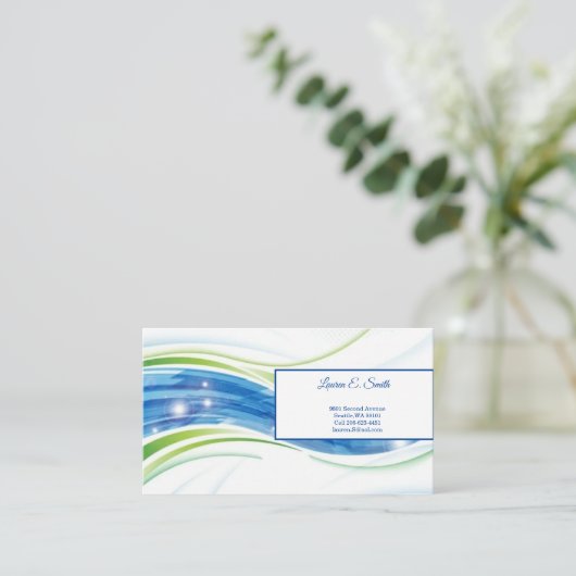 D'appel Carte de visite (Debout devant)