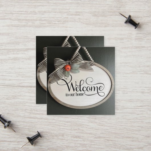 D'appel Carte de visite (Devant/Arrière en situation)