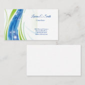 D'appel Carte de visite (Devant / Derrière)