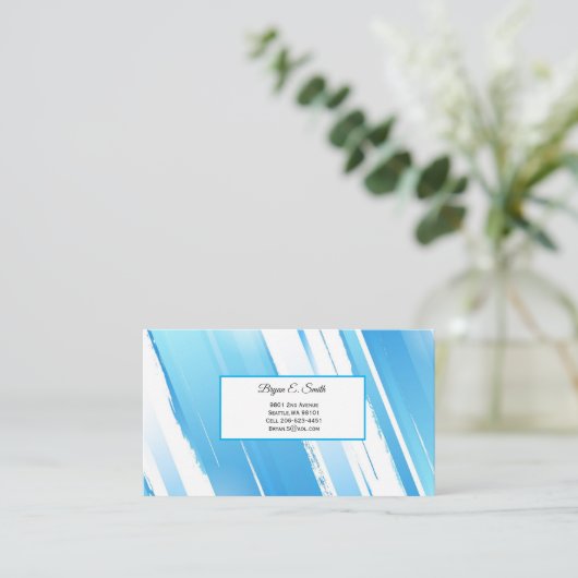 D'appel Carte de visite (Debout devant)