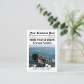 D'appel Carte de visite de journaux, Service de guide de p (Debout devant)