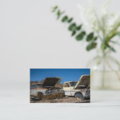 D'appel Carte de visite de l'automobile de récupération ou (Debout devant)