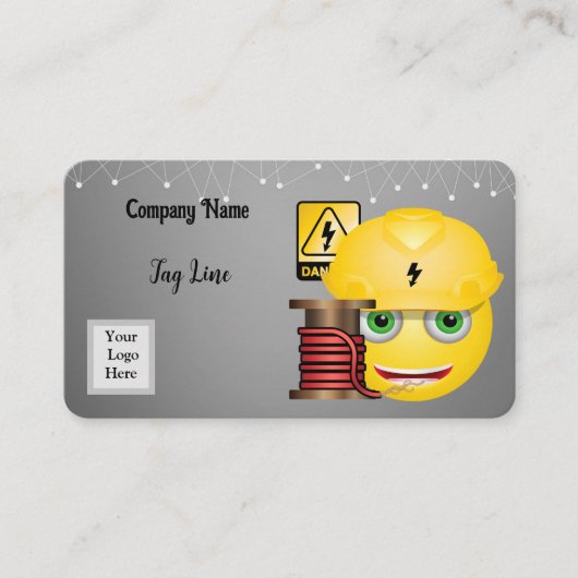 D'appel Carte de visite électrique (Devant)