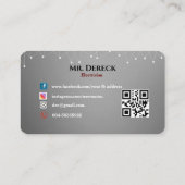 D'appel Carte de visite électrique (Dos)