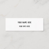 D'appel carte de visite instagram (Dos)