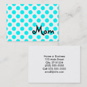 D'appel Carte de visite maman (Devant / Derrière)