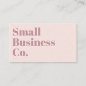 D'appel Carte de visite minimaliste (Devant)