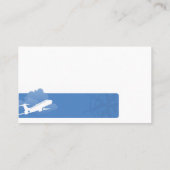 D'appel Carte de visite pilote (Dos)