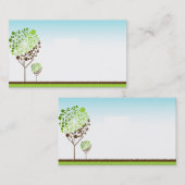 D'appel carte de visite pour l'enfant (Devant / Derrière)