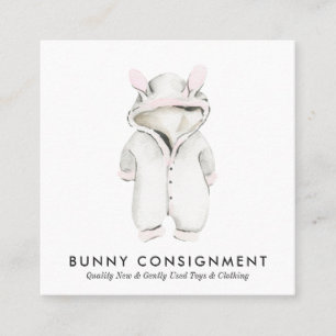 D'appel Carte de visite pour vêtements de bébé