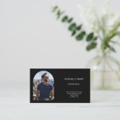 D'appel Carte de Visite Professionnelle (Debout devant)