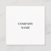 D'appel Carte de visite professionnelle 2,5" x 2,5" (Devant)