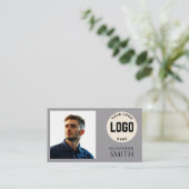 D'appel Carte de visite professionnelle simple et moderne (Debout devant)