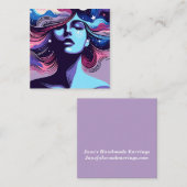 D'appel Carte de visite Whimsical d'affichage de l'oreille (Devant / Derrière)