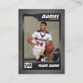 D'appel Carte d'échange de basket-ball en graphite, cadeau (Devant)