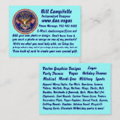 D'appel carte des dae B (Devant / Derrière)