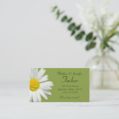 D'appel Carte d'information de contact de mariée et de cha (Debout devant)