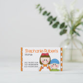 D'appel Carte d'information de maman (Debout devant)