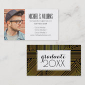 D'appel Carte d'ordinateur de l'obtention du diplôme | de (Devant / Derrière)