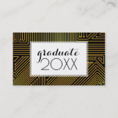 D'appel Carte d'ordinateur de l'obtention du diplôme | de (Dos)