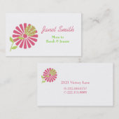 D'appel Carte élégante de maman (Devant / Derrière)