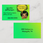 D'appel Carte faite sur commande de maman de hamster (Devant / Derrière)