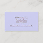 D'appel Carte faite sur commande mignonne de maman de (Dos)