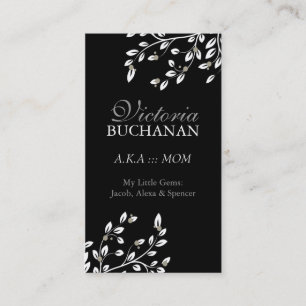 D'appel Carte florale chique de maman
