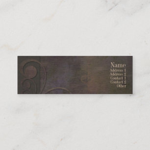 D'appel Carte foncée de contact de courbes exécutives