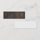 D'appel Carte foncée de contact de courbes exécutives (Devant / Derrière)