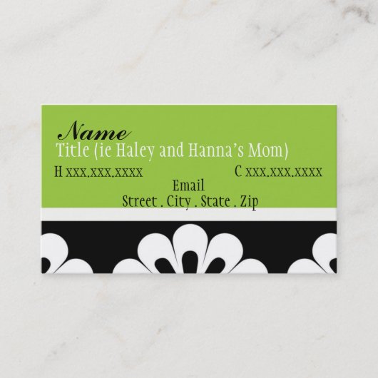 D'appel Carte impertinente de maman de maman (Devant)