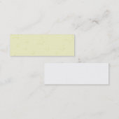 D'appel Carte maigre de profil d'étoiles (Devant / Derrière)