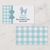 D'appel Carte mère chic Aqua French Pooda (Devant / Derrière)